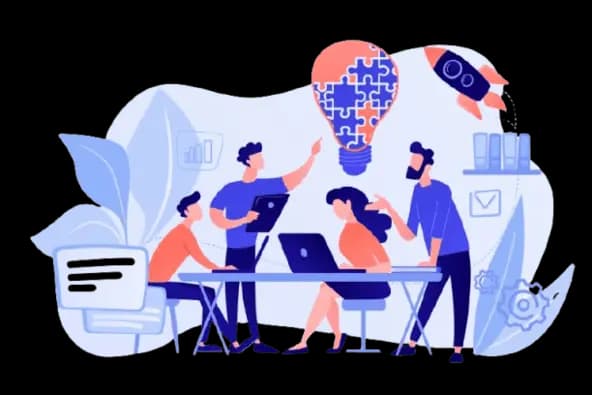 IT Solutions Illustration