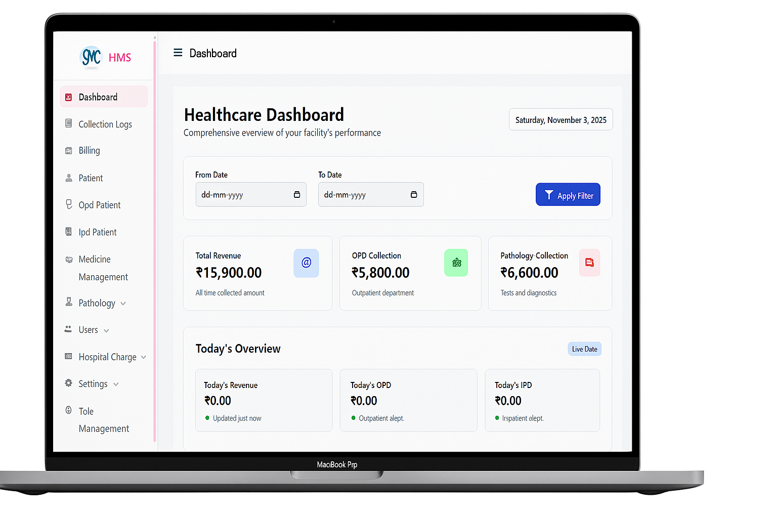 Dashboard Management